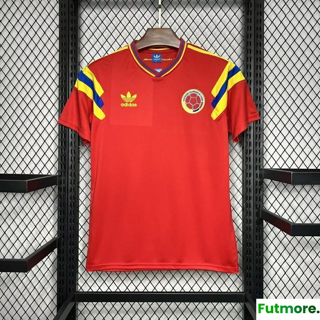 1990 COLOMBIA AWAY RETRO JERSEY