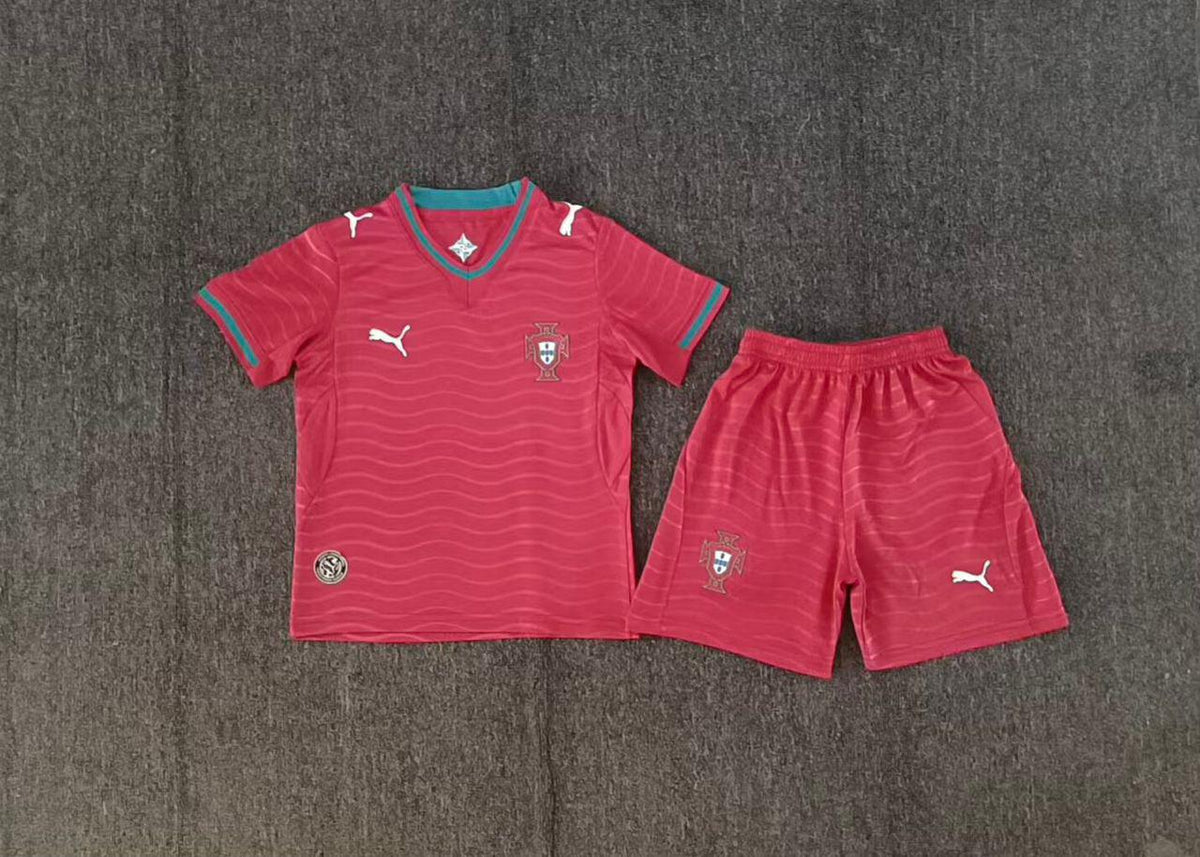 2026 PORTUGAL HOME KIDS KIT WORLD CUP