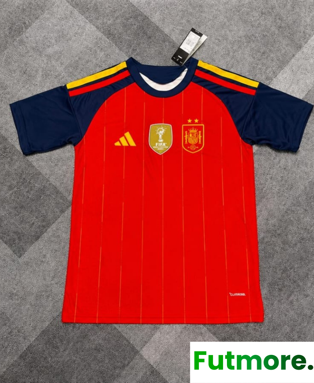 2026 Mens Spain 2 Stars World Cup COMBO Jersey CHAMPIONS