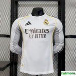 25/26 REAL MADRID HOME LONG SLEEVE PLAYER VERSION