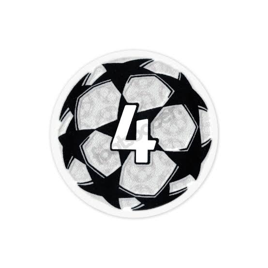 PATCH / BADGE - CHAMPIONS LEAGUE BALL № 4
