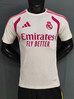 26/27 Real Madrid White with Pink Training Jersey