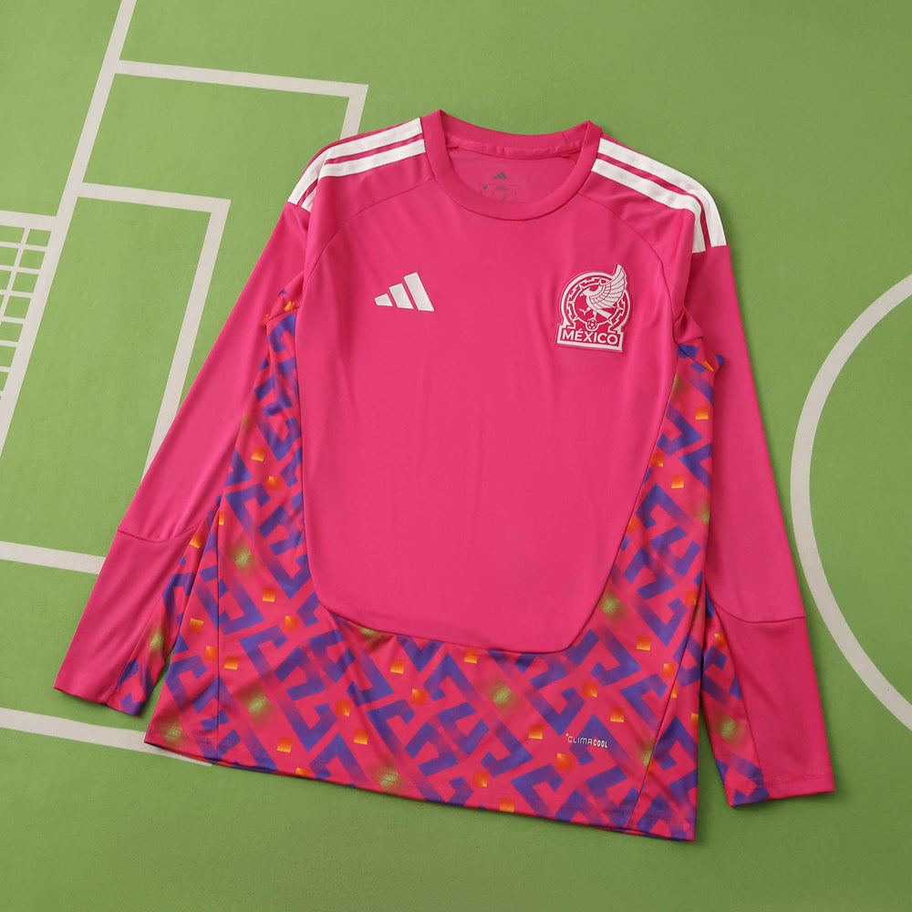 2026 Mexico Goalkeeper Pink World Cup Jersey