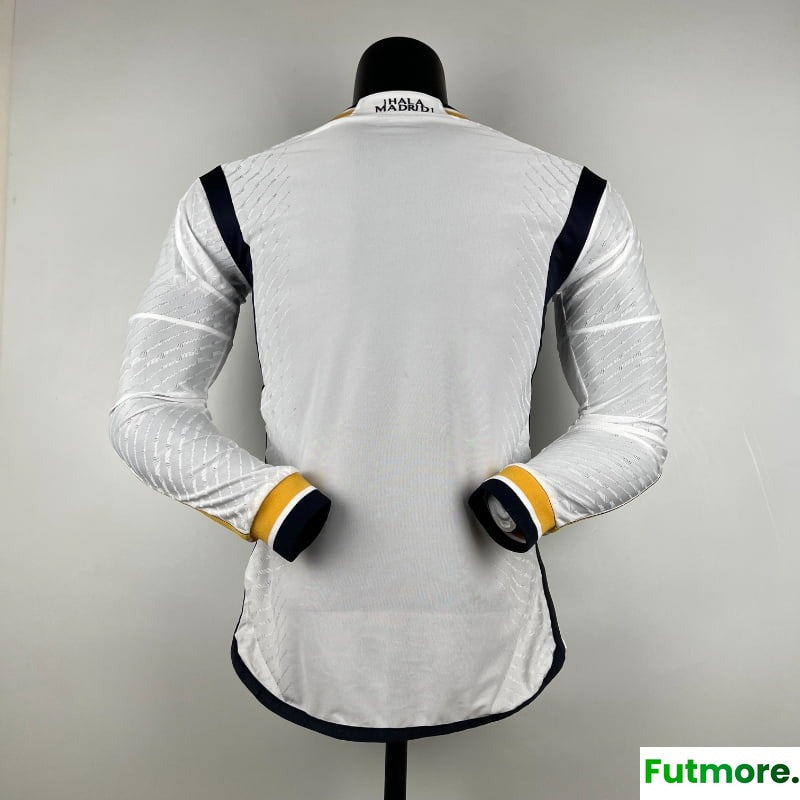 23/24 REAL MADRID HOME LONG SLEEVE PLAYER VERSION