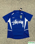 2002 BRAZIL AWAY RETRO STUSSY SPECIAL EDITION
