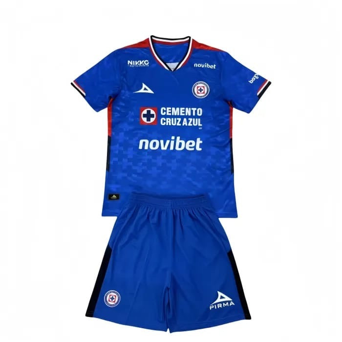 25/26 Cruz Azul Home Kids Kit