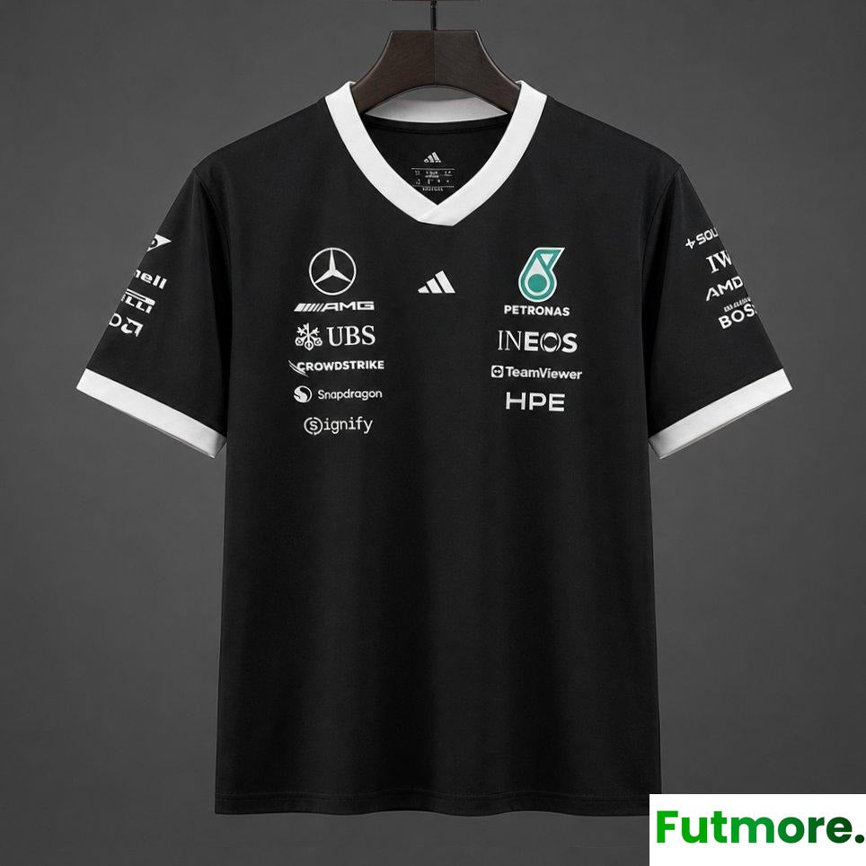 2026 F1 Mercedes-AMG Petronas F1 Team Black Training Jersey